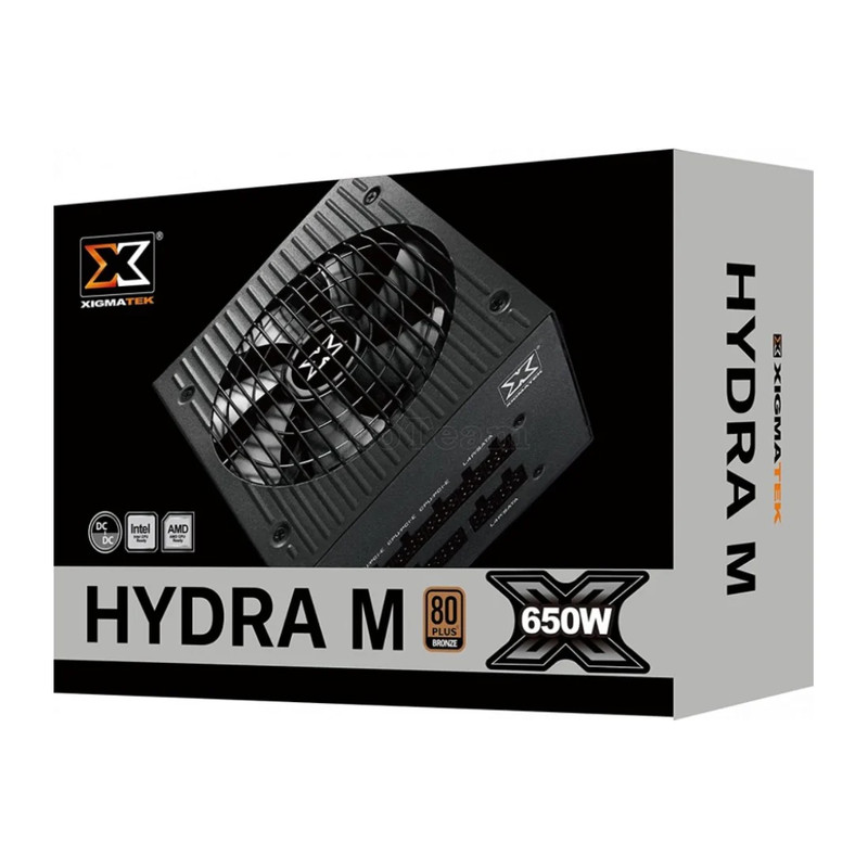 Xigmatek Hydra M 650W 80 Plus Bronze Fully Modular Power Supply - مزود الطاقة
